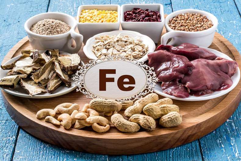 продукты с железом