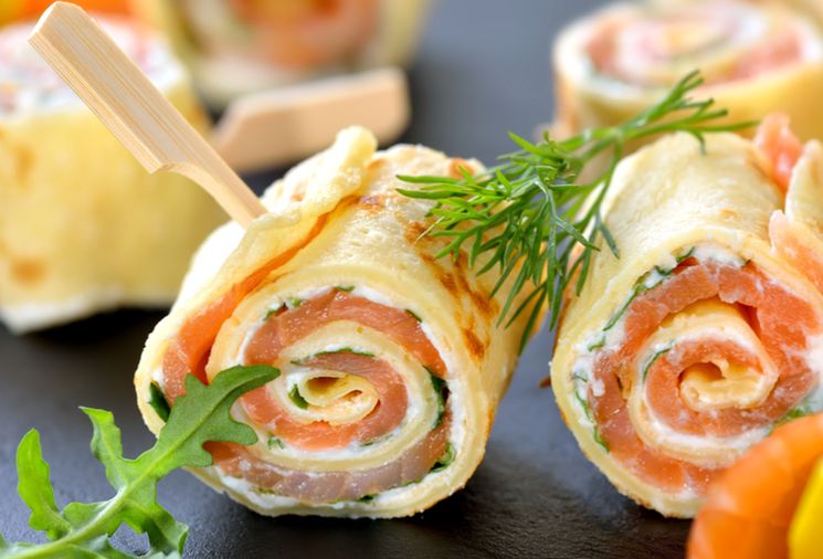 Начинка для блинов с красной рыбой