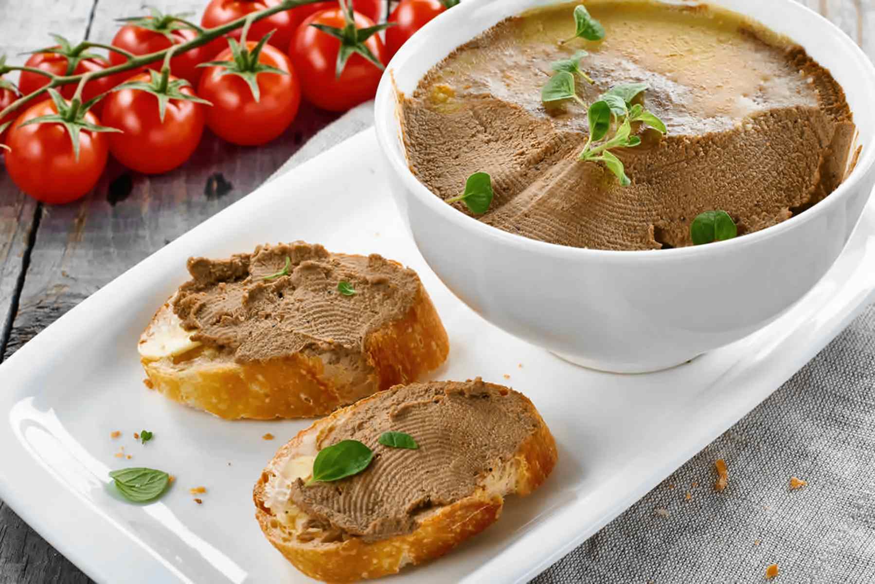 Домашний паштет из печени