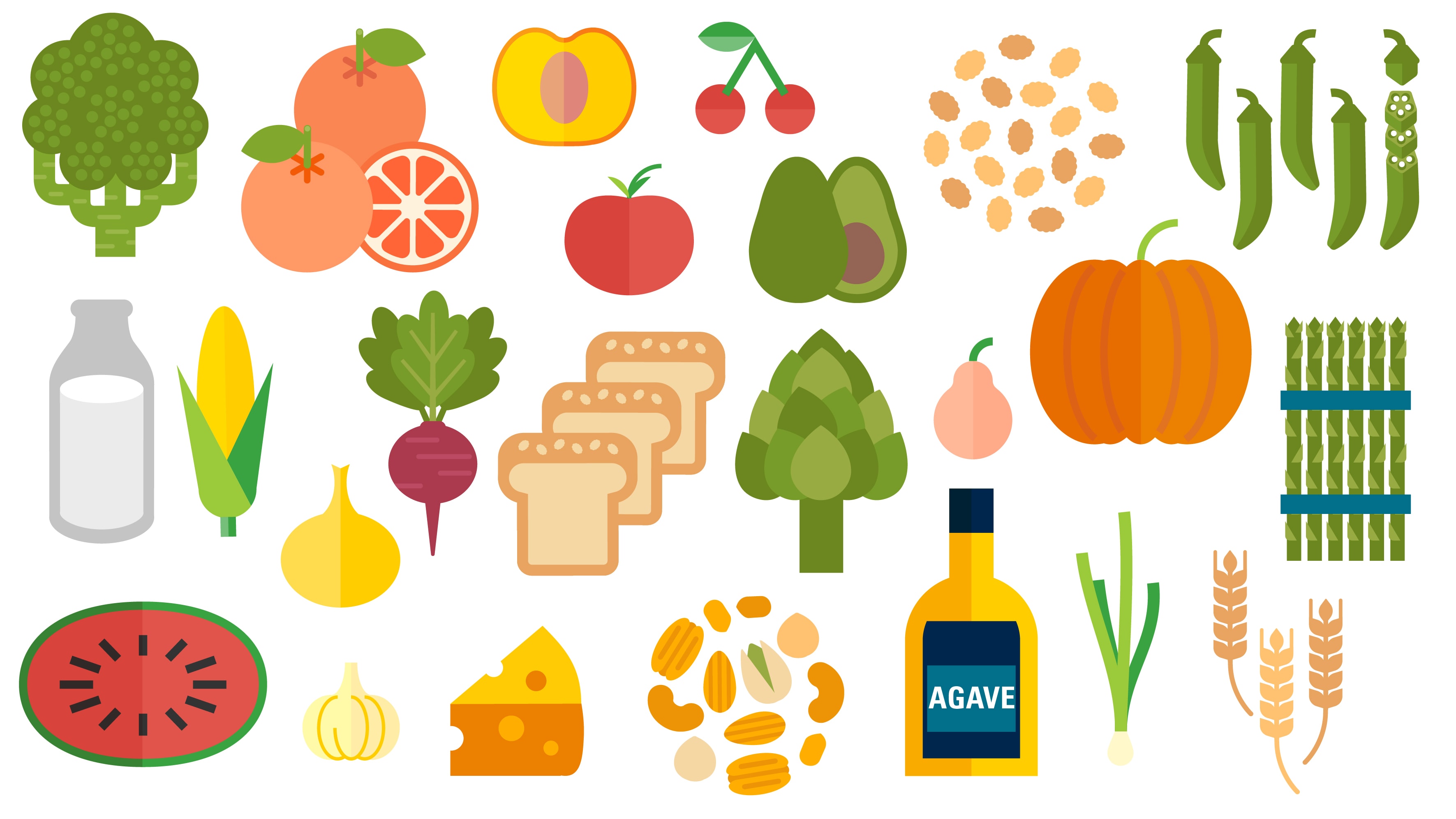 Продукты с высоким содержанием углеводов группы fodmap