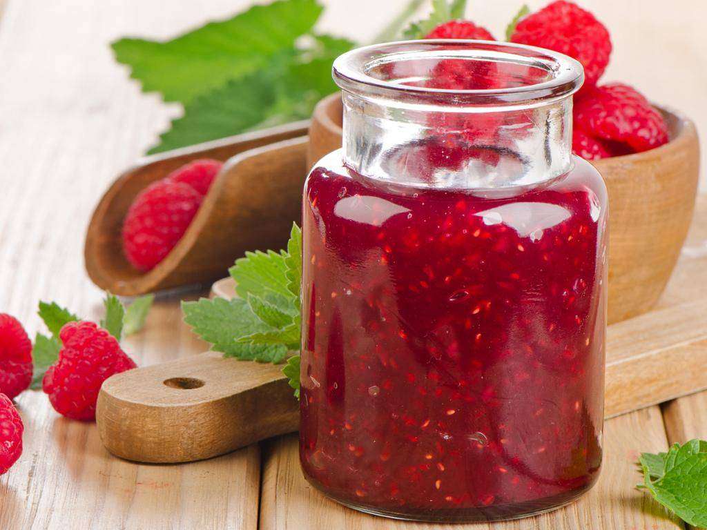 Малиновое варенье без варки