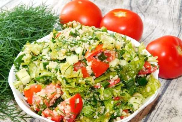 Салат из кус-куса
