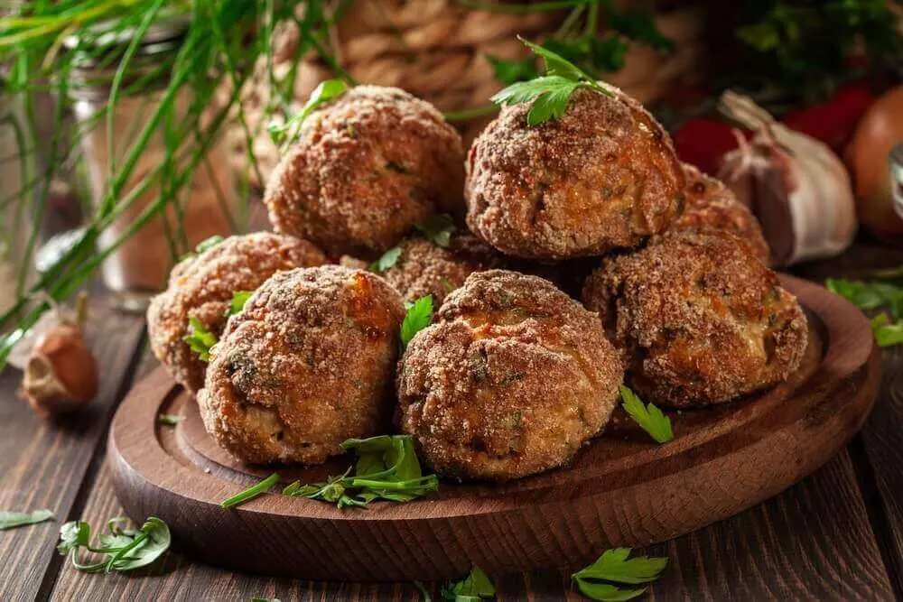 фрикадельки из баклажанов