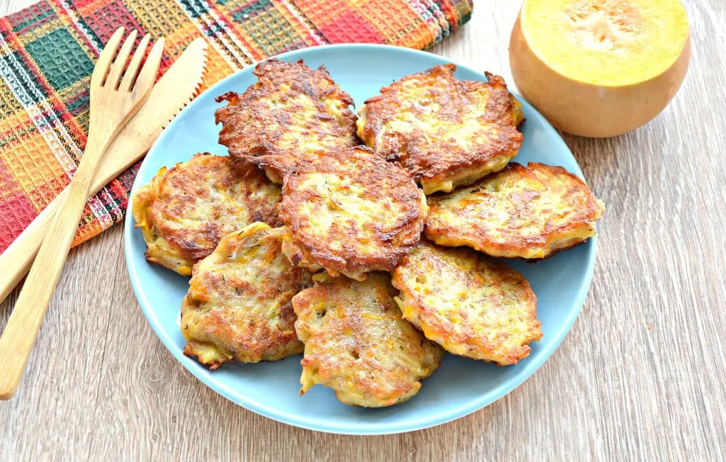Драники из картофеля с тыквой