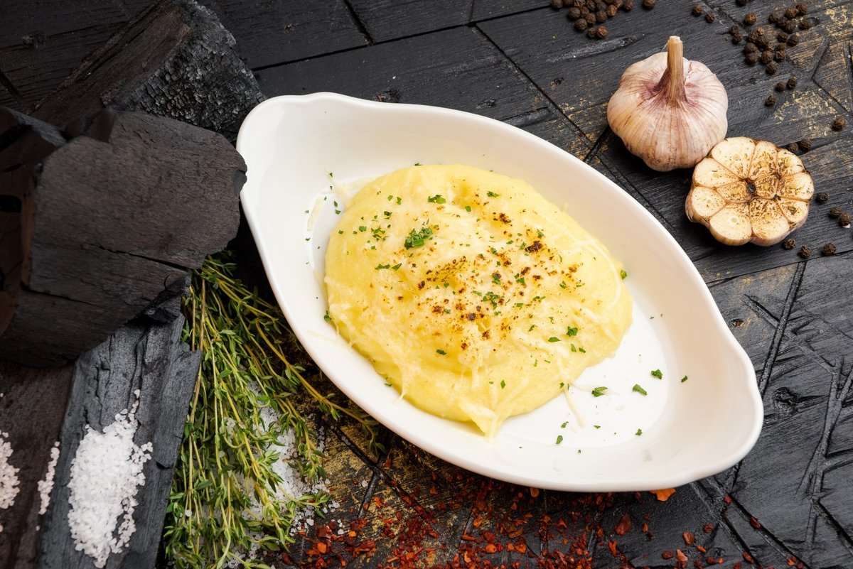 Картофельное пюре с сыром
