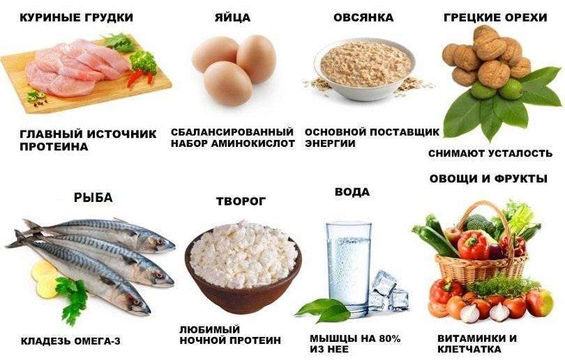Питание для набора мышечной массы
