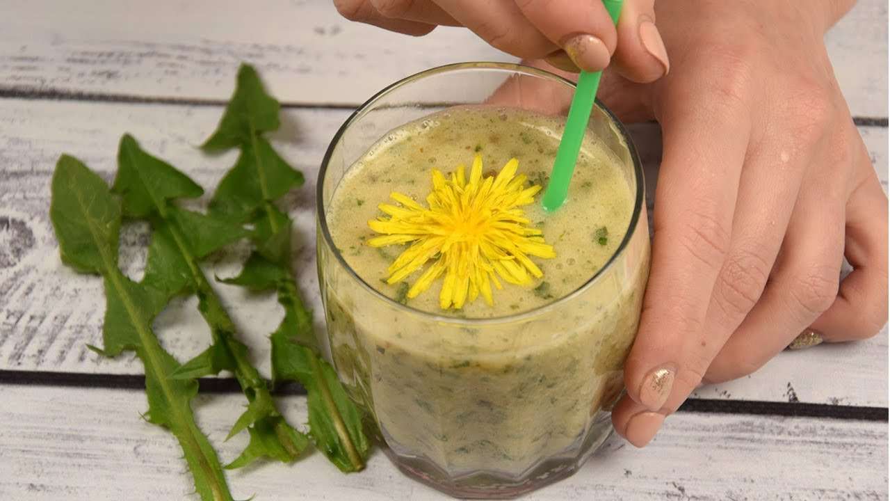 Коктейль из весенней крапивы