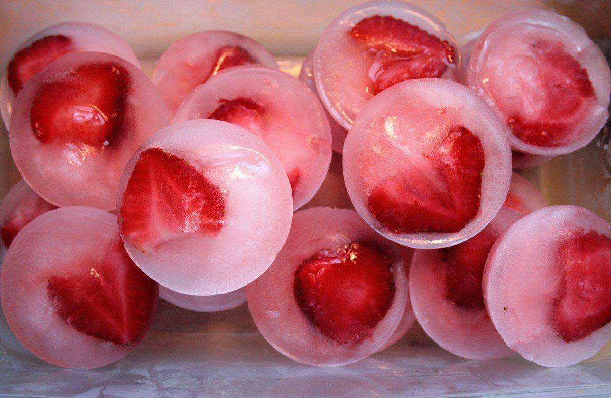 заморозка клубники