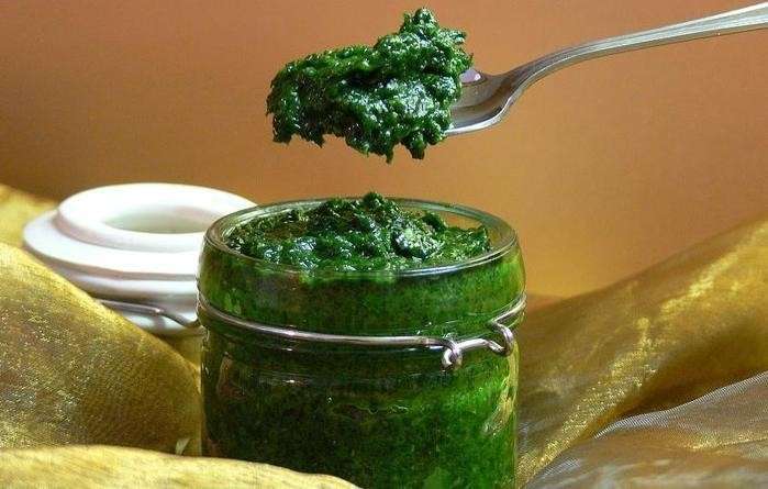 Соус из зеленого лука