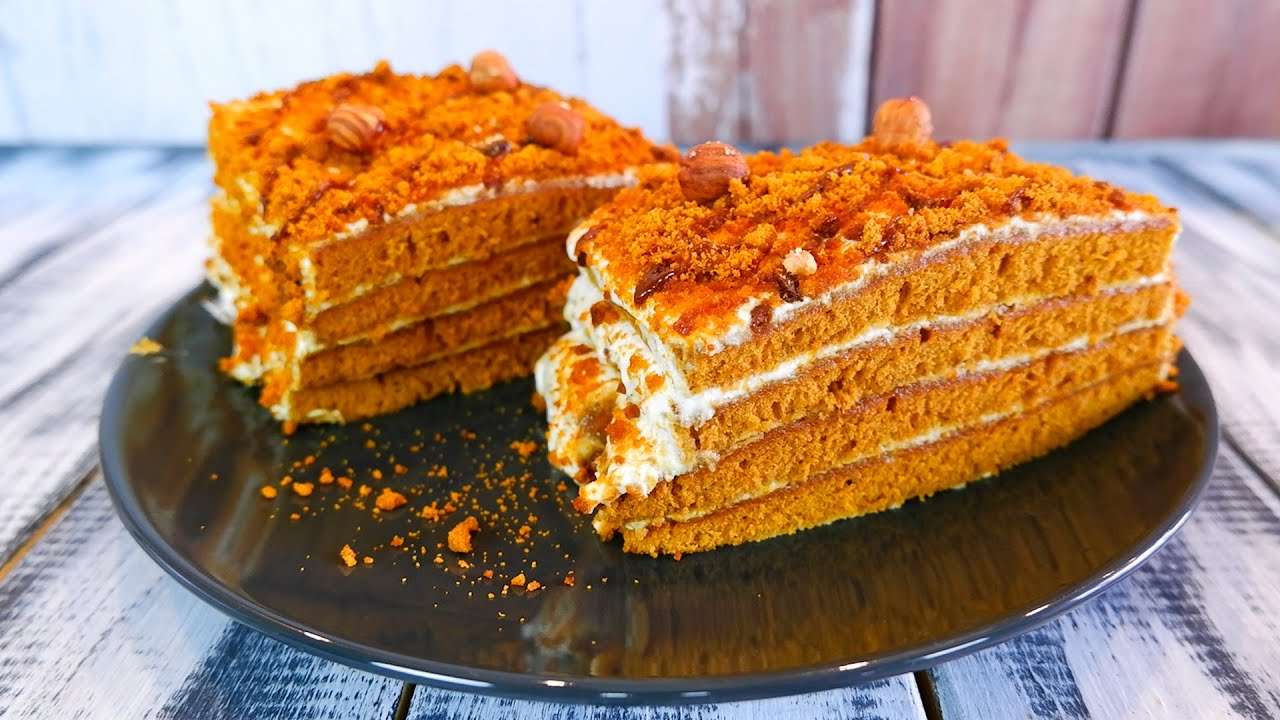 Ленивый медовик
