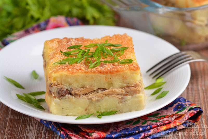 Запеканка с рыбой