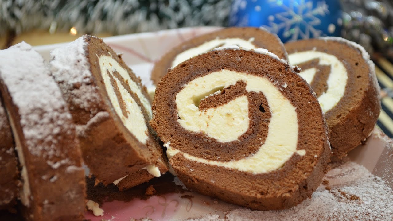 Рулет с какао