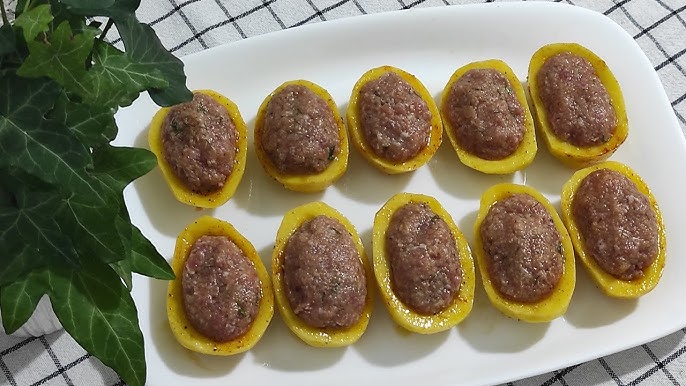 Картофель с фаршем