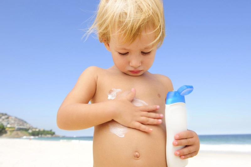 детский солнцезащитный крем