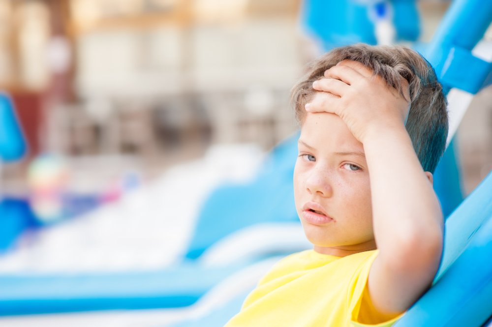 Симптомы солнечного (теплового) удара у детей
