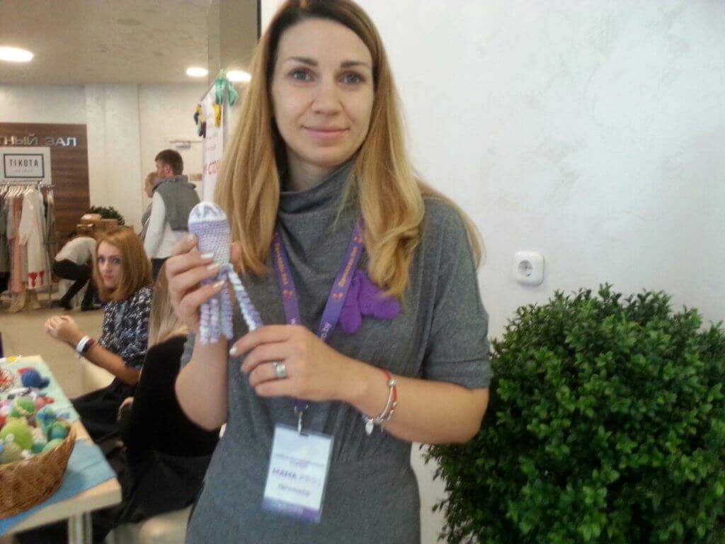 координатор проекта «Чудо-осьминожки для недоношенных детей» Дарину Шукевич