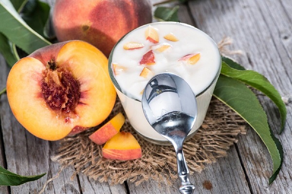 Мороженое с йогуртом, нектарином (персиком) - рецепт