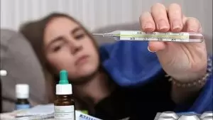 девочка заболела