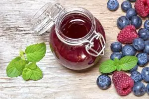 Мармелад из черники и малины