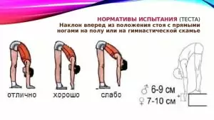 Тест на гибкость поясничного отдела