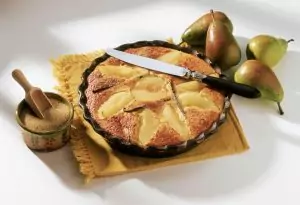 Пирог из тыквы с грушами - Рецепт тыквенного пирога 