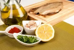 Малосольная скумбрия с лимоном