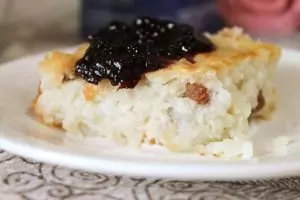 Запеканка из риса