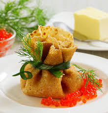 Блинчики с икрой