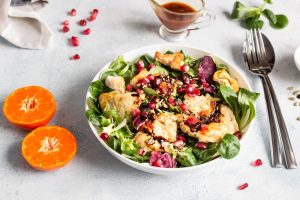 Салат из грудки индейки